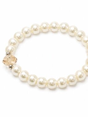 Goldenshadow Briolette Swarovski Pearl Bracelet